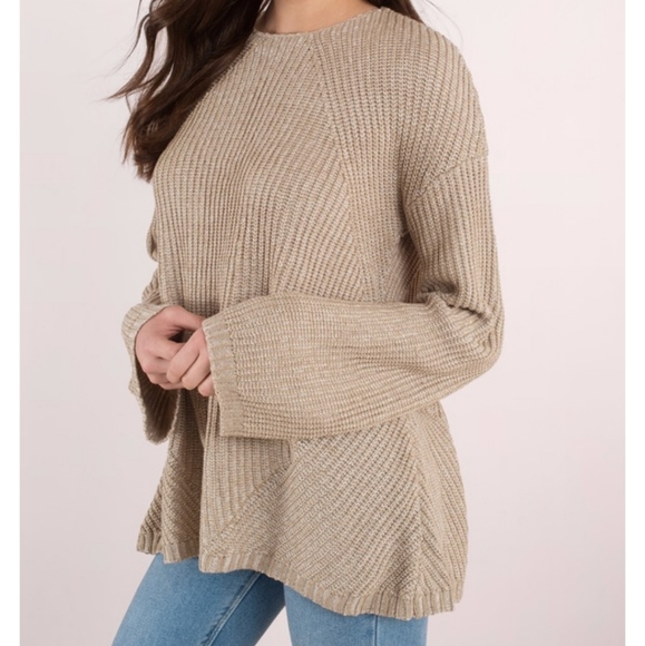 Emma Open Back Sweater Size L - Picture 3 of 11